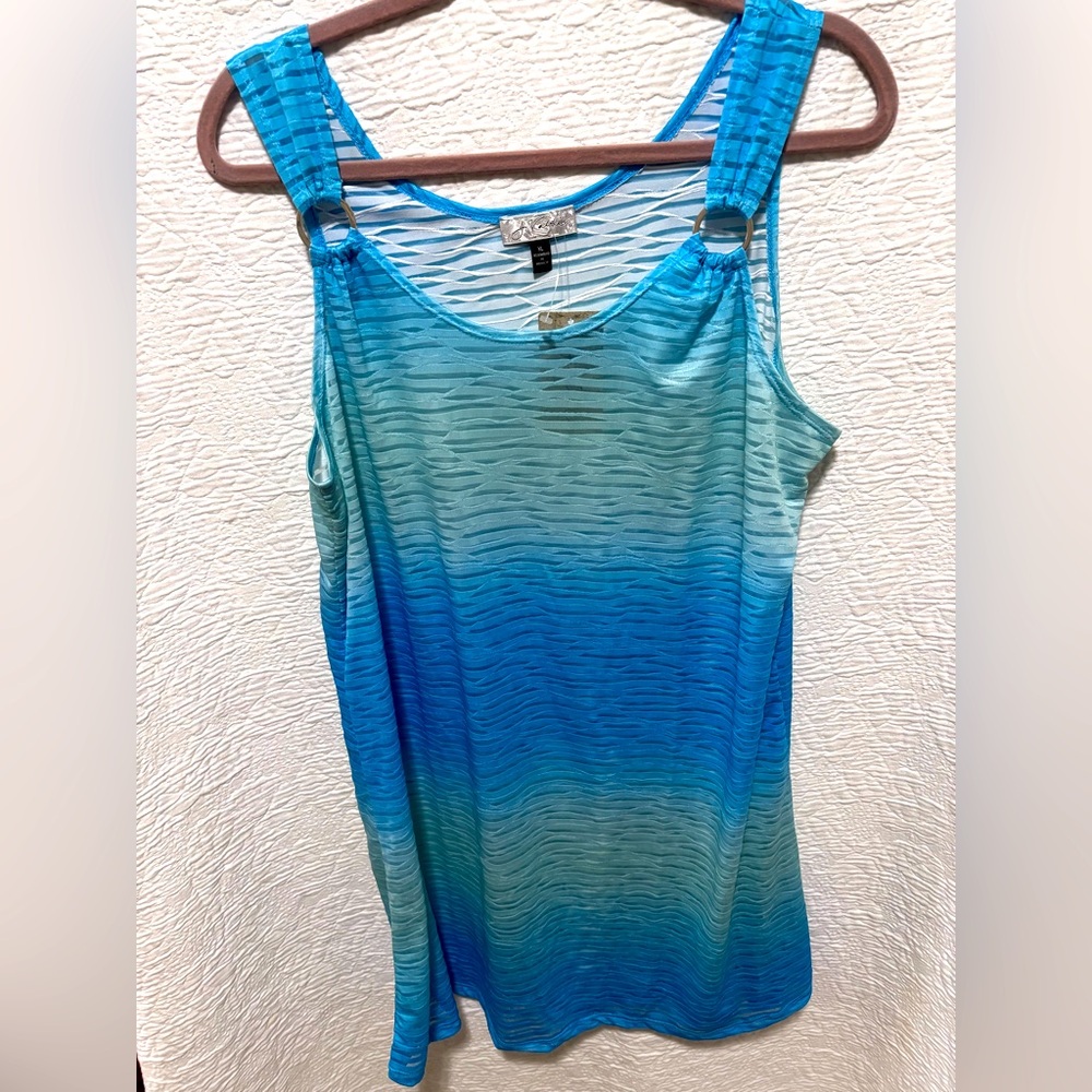 J Valdi ombré swim cover up NWT